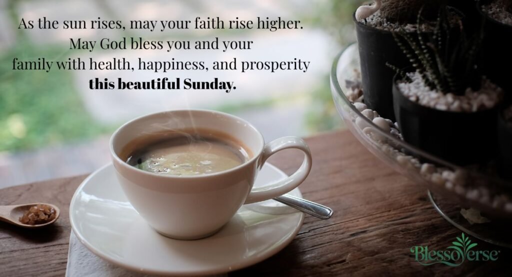 Classic Good Morning Sunday Blessings