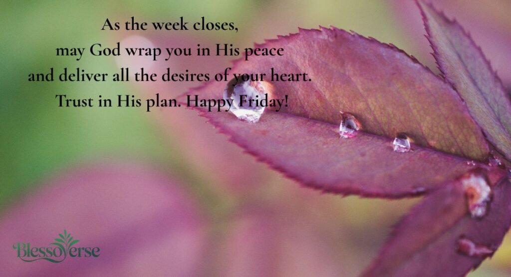 Divine & Religious Friday Morning Blessings