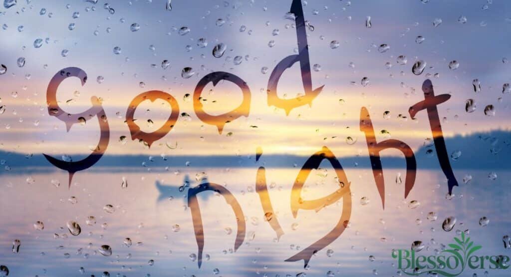 Good Night Blessings Prayers
