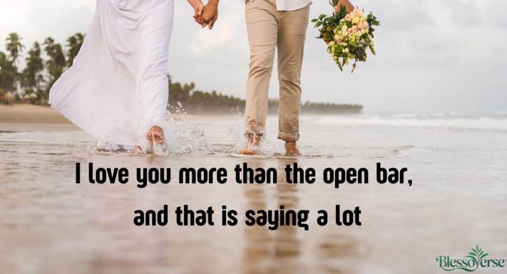 The Ultimate Collection of Hilarious Wedding Captions